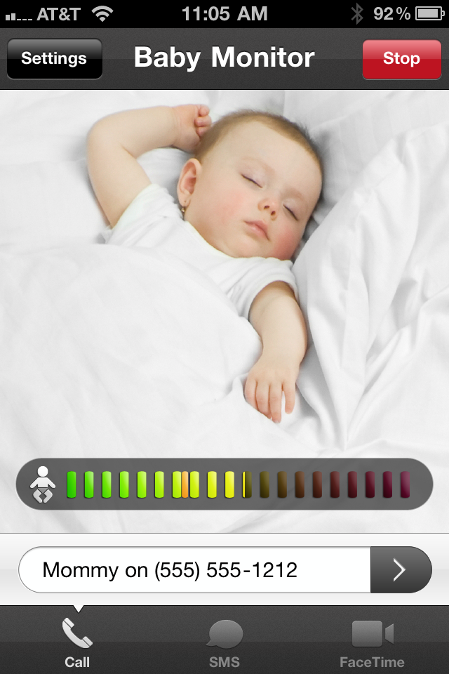 baby monitor app iphone